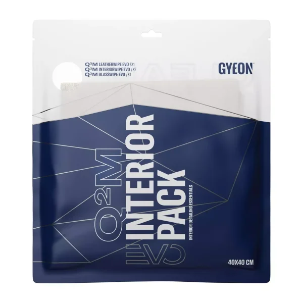 Gyeon Q²M InteriorPack EVO İç Aksam Mikrofiber Detaylı Temizlik Bezi Seti 4'lü Paket 40x40 cm