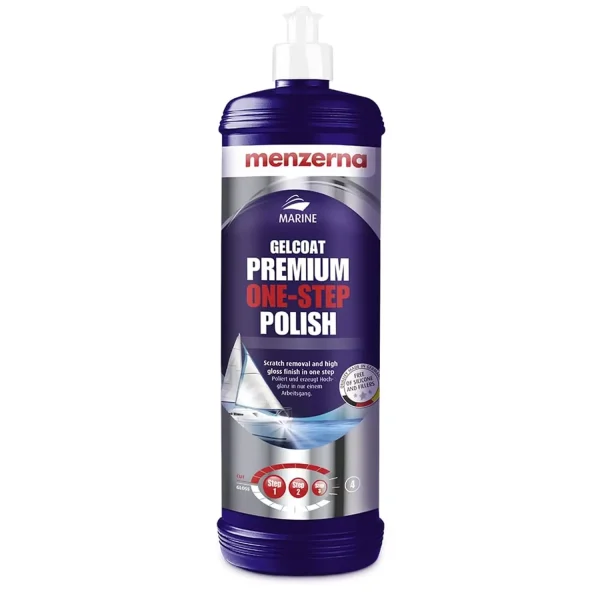 Menzerna Marin Tekne Gelcoat Boya 3in1 Tek Adım Pasta Cila Koruma 1000 ml