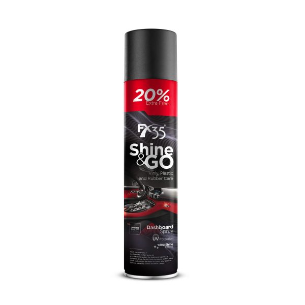 FX35 Shine & Go Antistatik Plastik Konsol Ve İç Plastik Parlatıcı Vanilya – Muz Kokulu – 750 ml