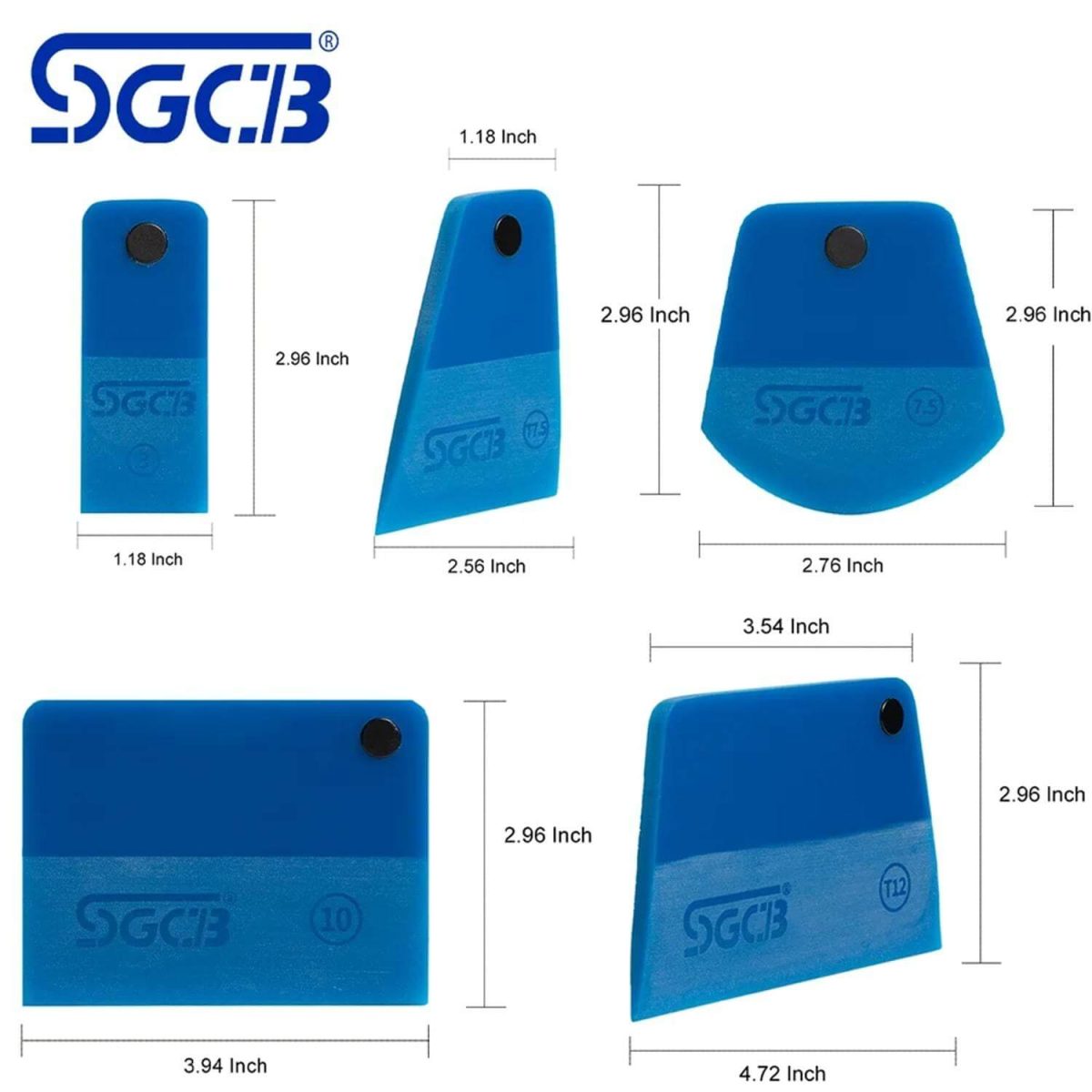 SGCB Mıknatıslı TPU Ragle Kutu Seti 5’Li - PPF - Folyo - Cam Filmi Çekme Aparatı Çekçek - Görsel 3